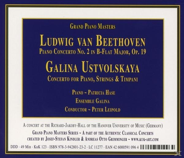 Hase,Patricia/Leipold,Peter/Ensemble Galina - Klavierkonzerte  - (CD)