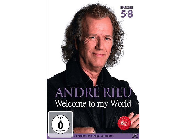 André Rieu - Welcome To My World (episodes 5-8) DVD