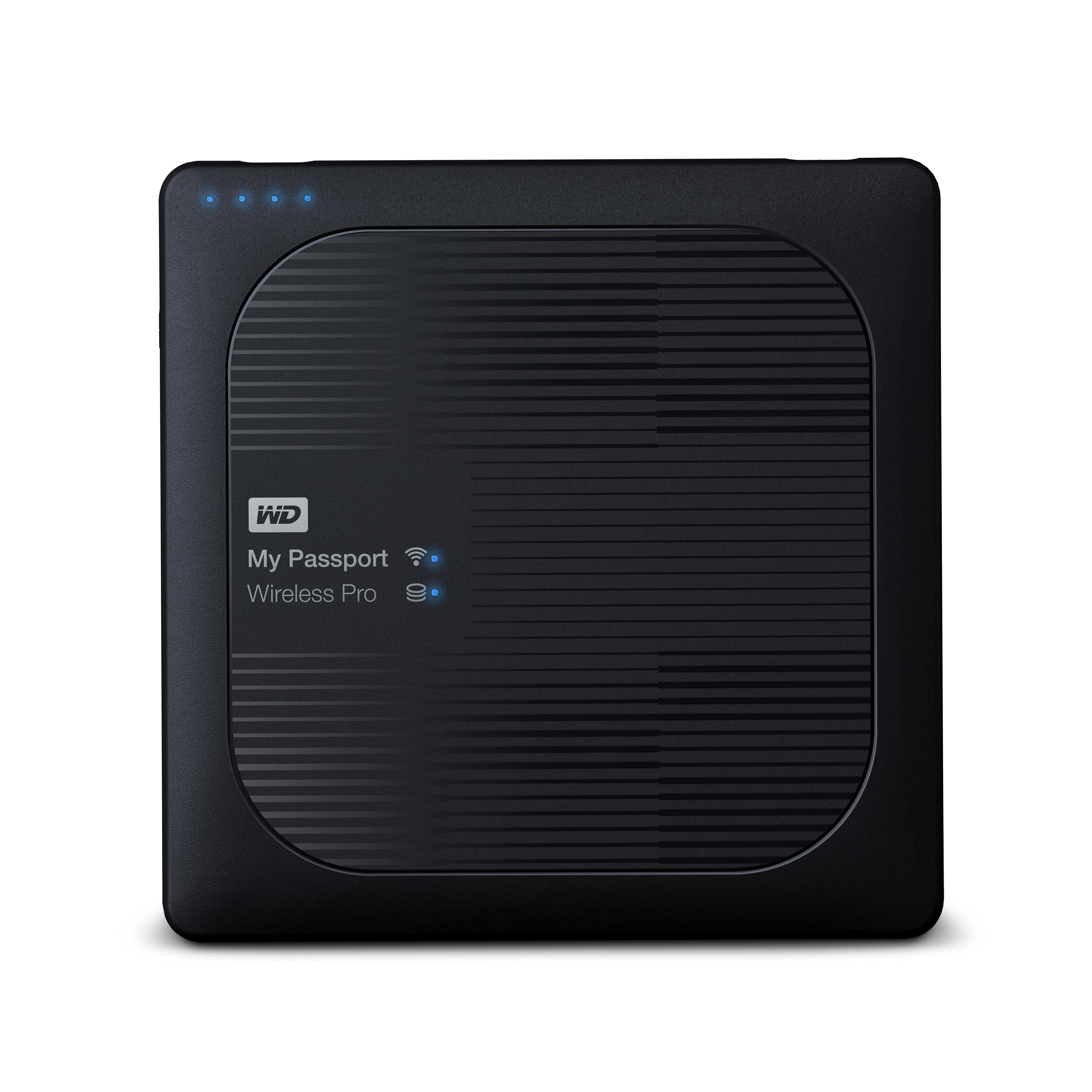 WD My Passport™ Wireless Pro Festplatte, 2 TB HDD, 2,5 Zoll, extern, Schwarz