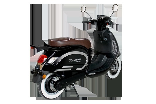 KUMPAN 1954 L DEEP-BLACK E-Roller E-Scooter (12 Zoll, Schwarz)