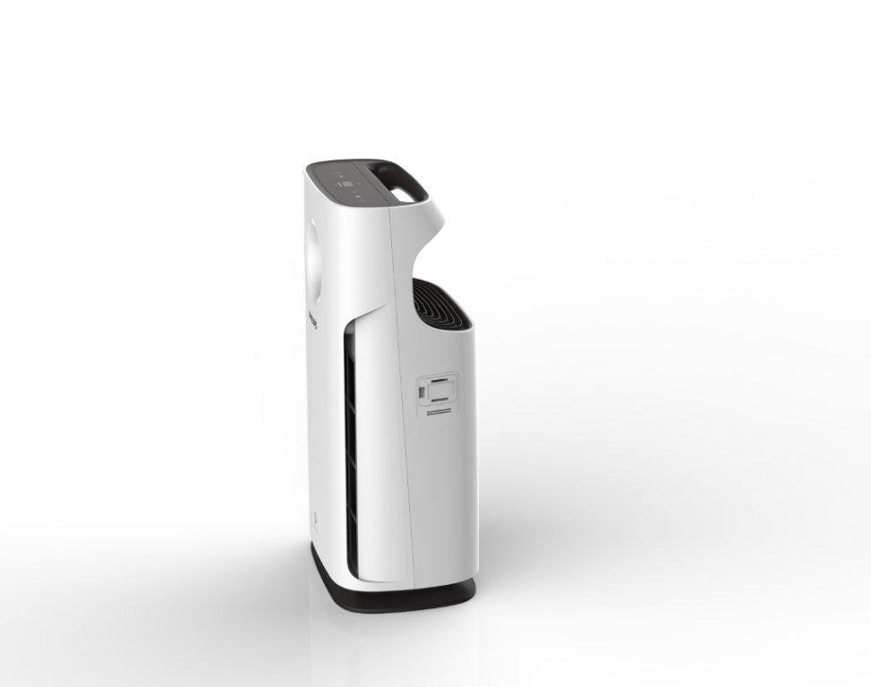 PHILIPS AC3256/10 3000 Series Luftreiniger Weiß (60 Watt, Raumgröße: 95 m³, Vorfilter, NanoProtect S3 HEPA-Filter, NanoProtect AC-Filter)