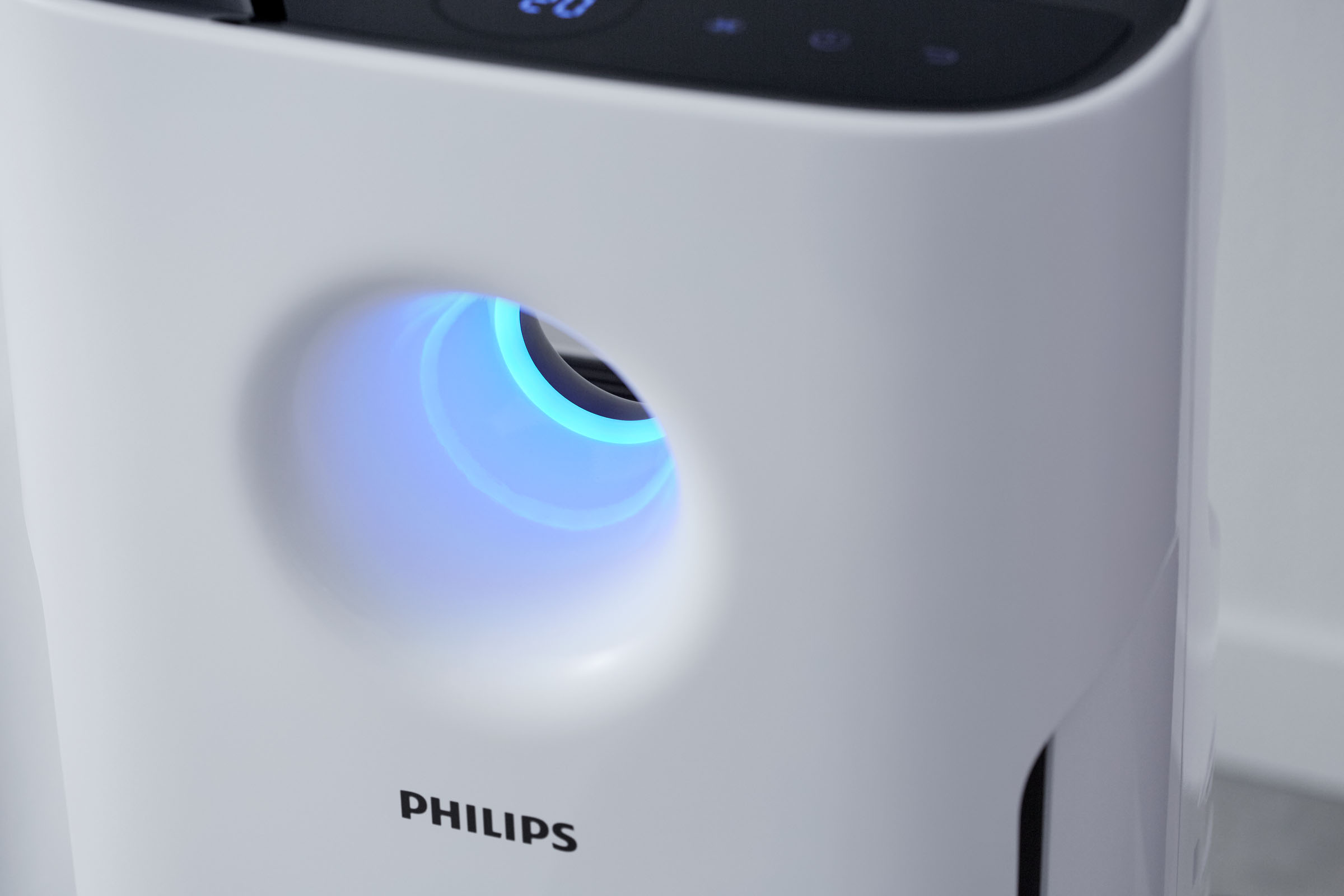 PHILIPS AC3256/10 3000 Series Luftreiniger Weiß (60 Watt, Raumgröße: 95 m³, Vorfilter, NanoProtect S3 HEPA-Filter, NanoProtect AC-Filter)