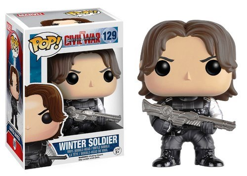 Underground Toys Limited Inc. Funko Pop Winter Soldier Vinylfigur