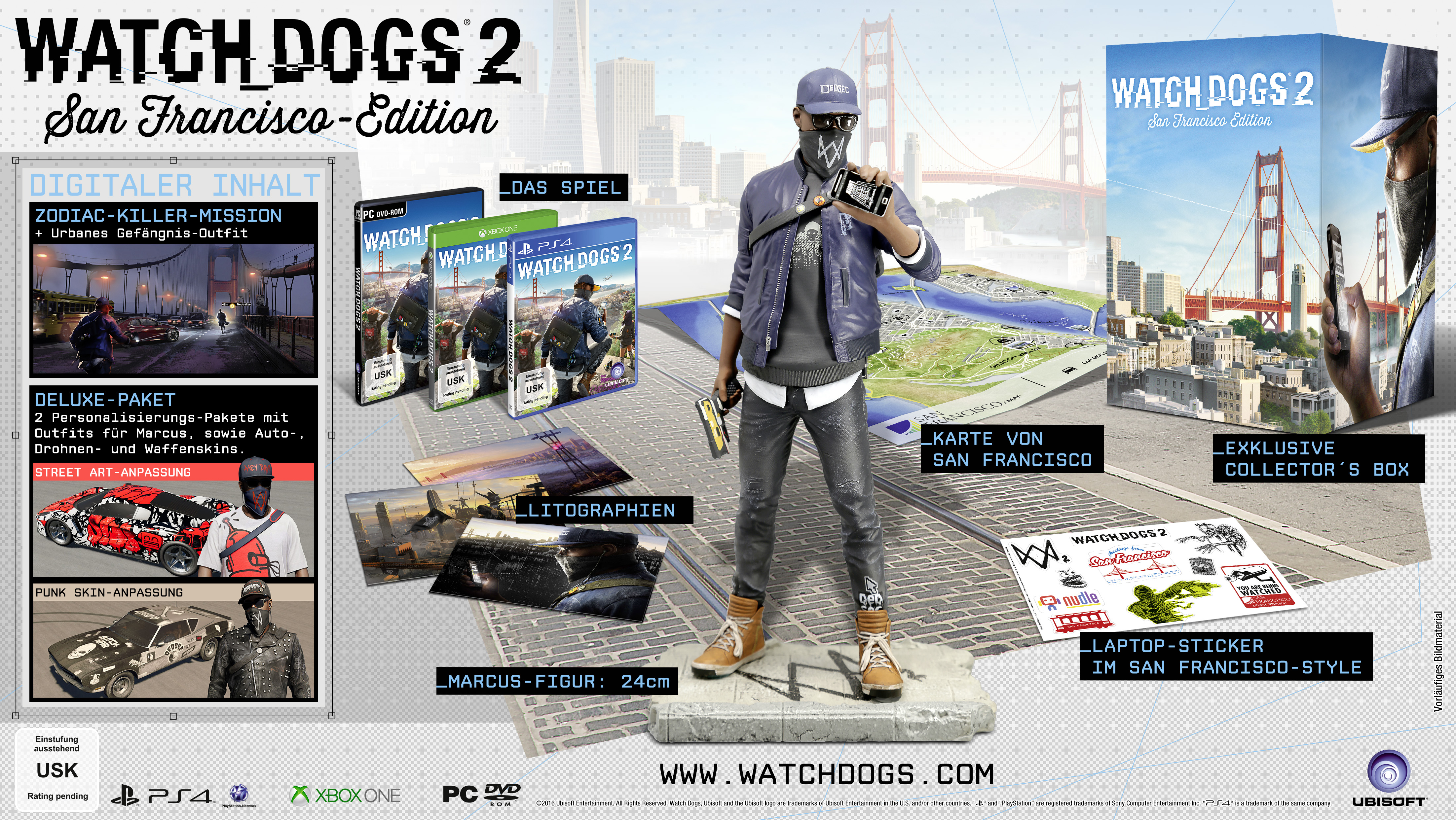 Watch Dogs 2 (San Francisco Edition) - [PlayStation 4]