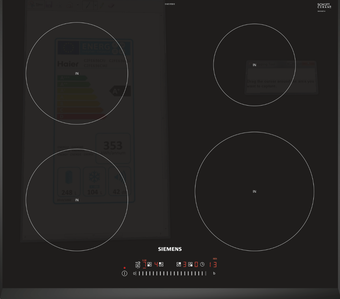 SIEMENS Taque induction iQ100 (EH651FEB1E)