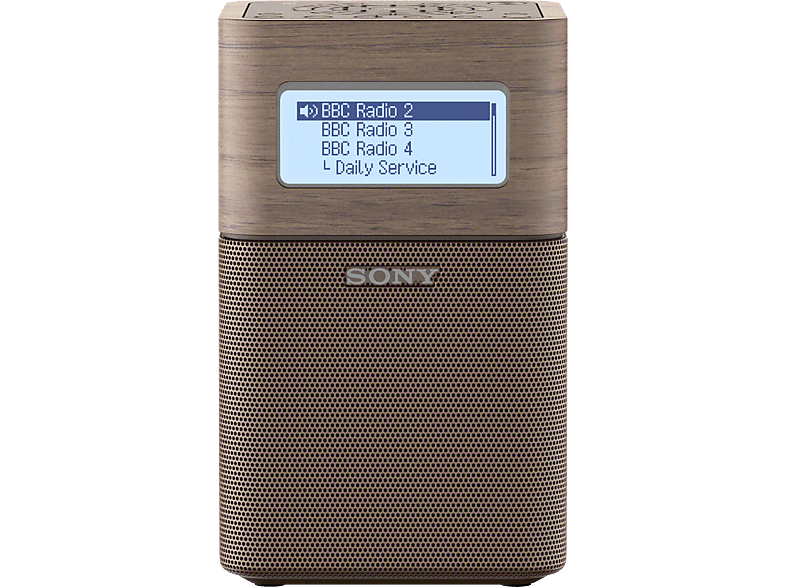 SONY Draagbare wekkerradio DAB/DAB+ (XDRV1BTDT.EU8)