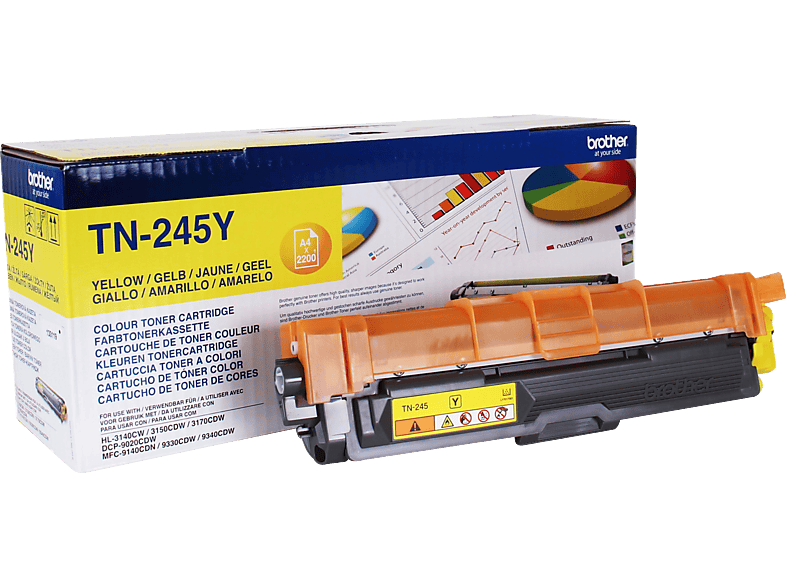 Brother TN-245Y toner cartridge 1 pc(s) Original Yellow