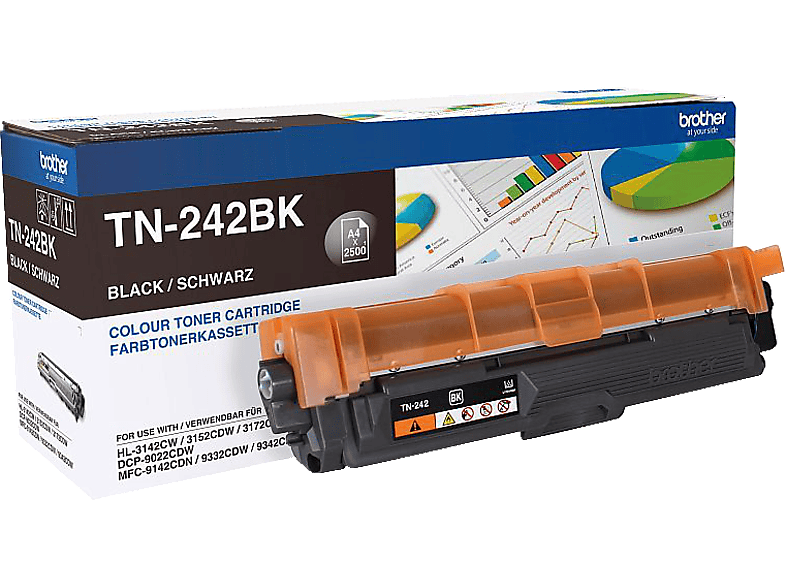 Tonerkartusche (TN242BK) BROTHER Schwarz TN-242BK