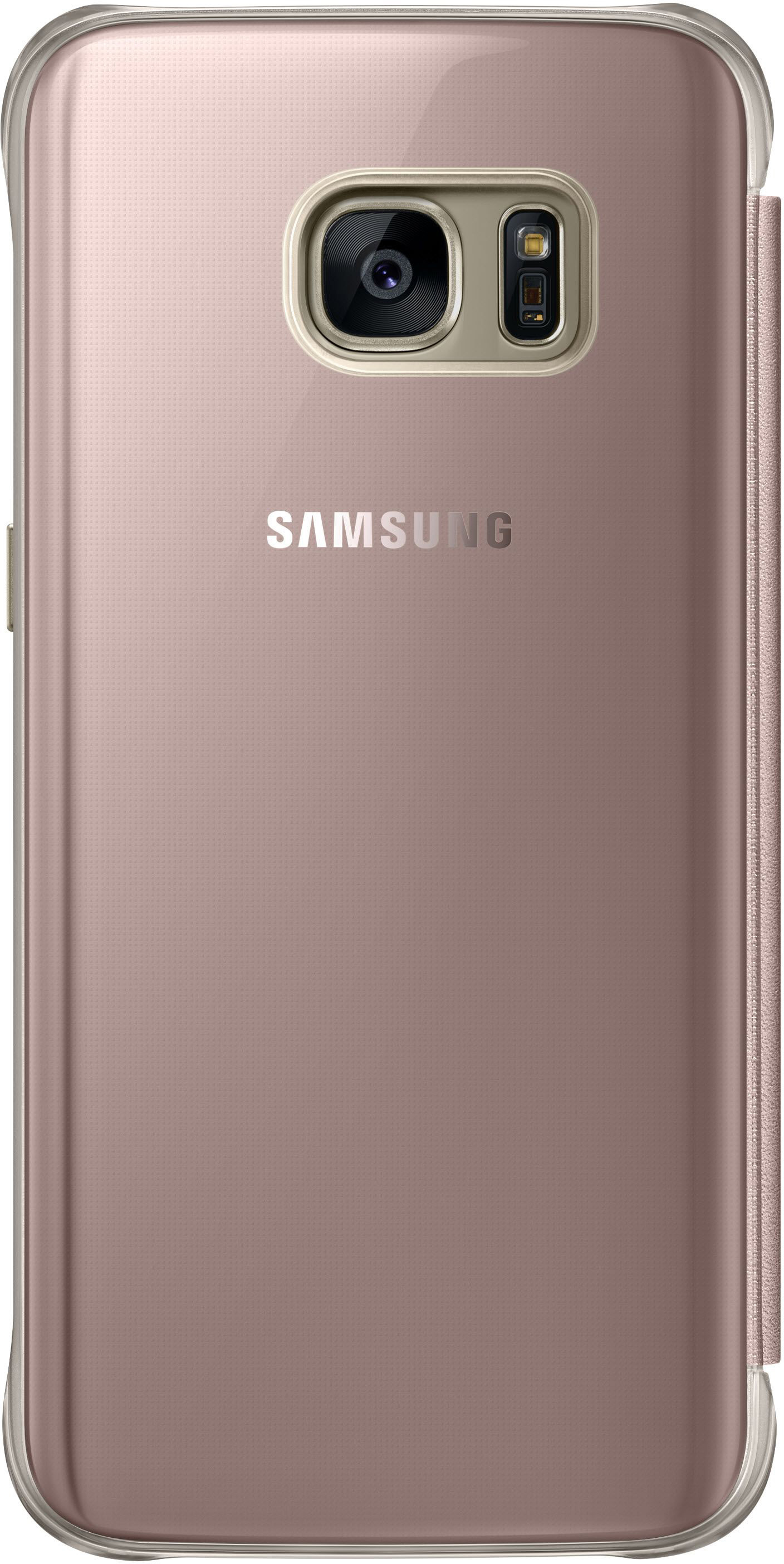 SAMSUNG EF-ZG930, Bookcover, Samsung, Galaxy S7, Pink/Gold