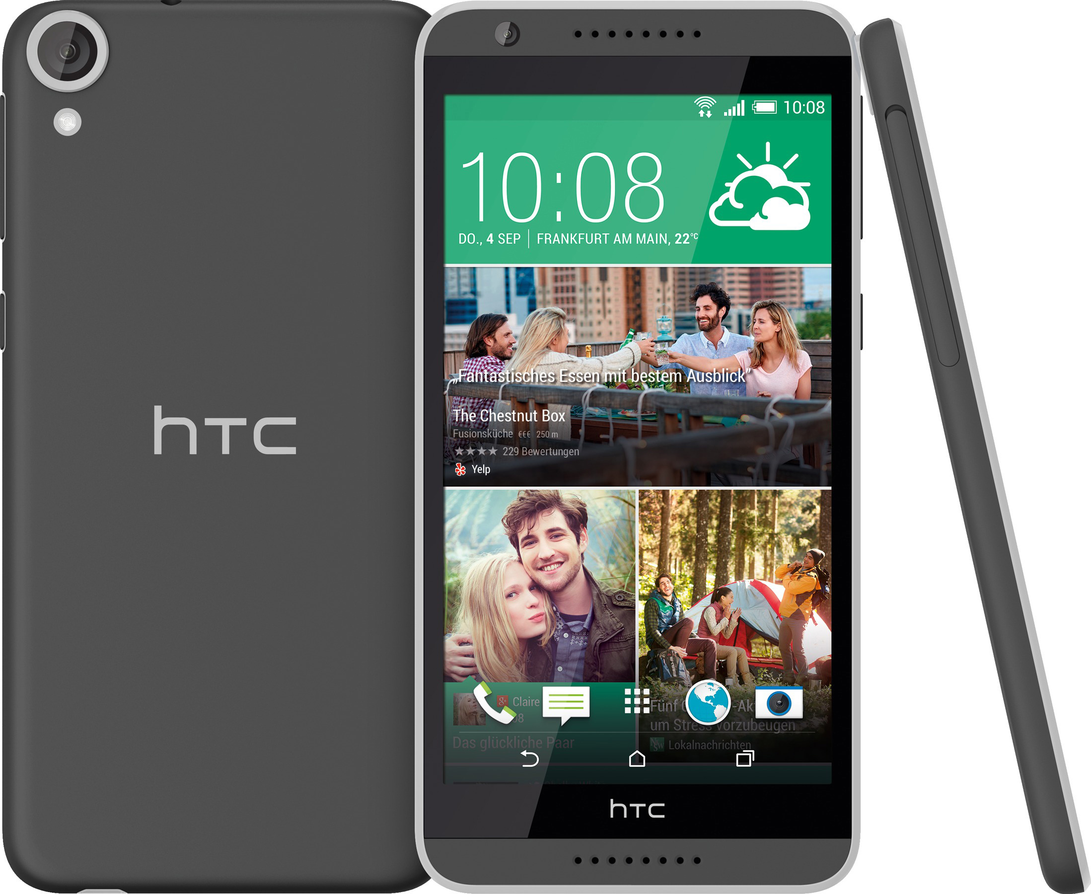 HTC Desire 820 16 GB Grau