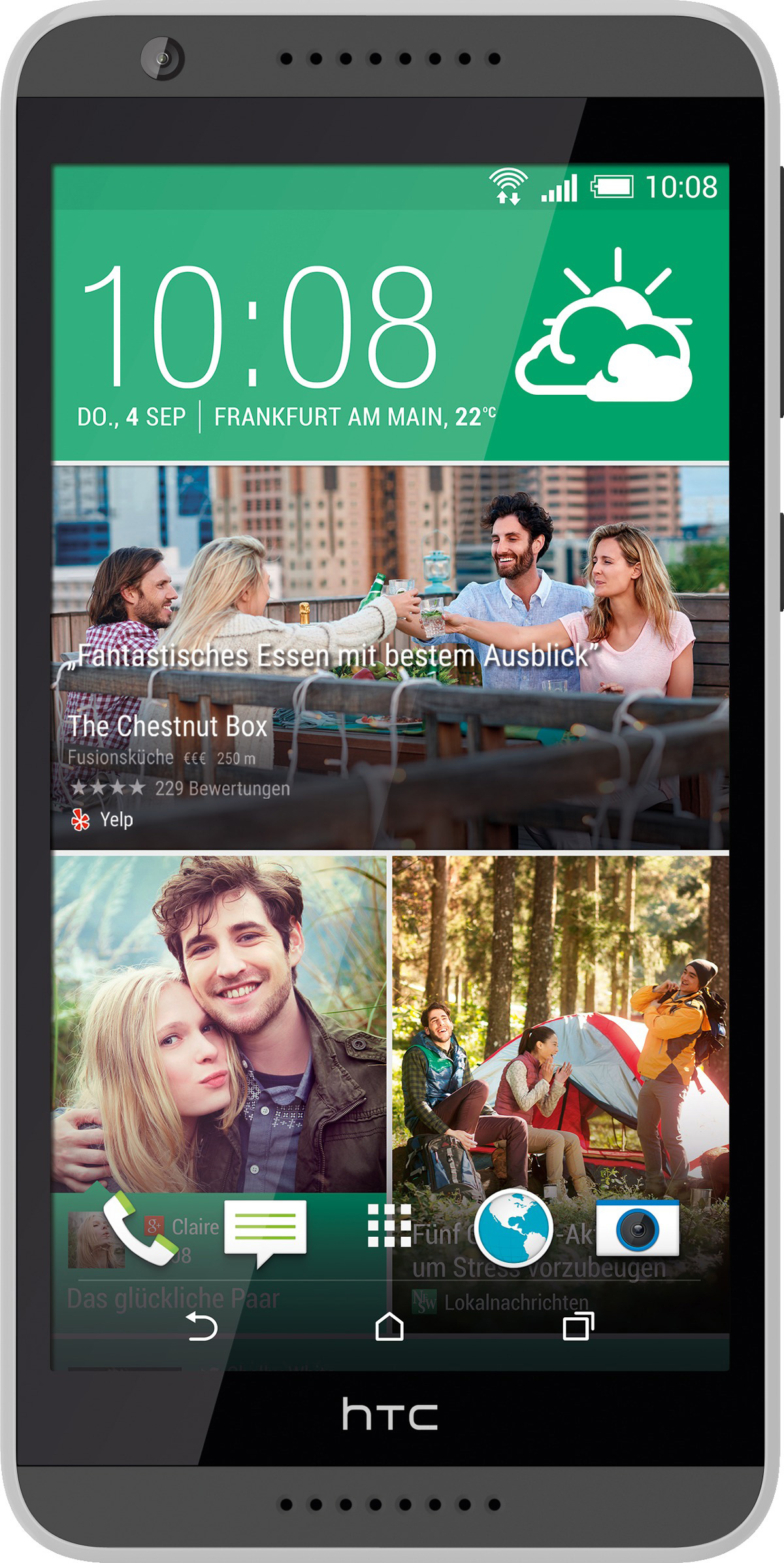 HTC Desire 820 16 GB Grau