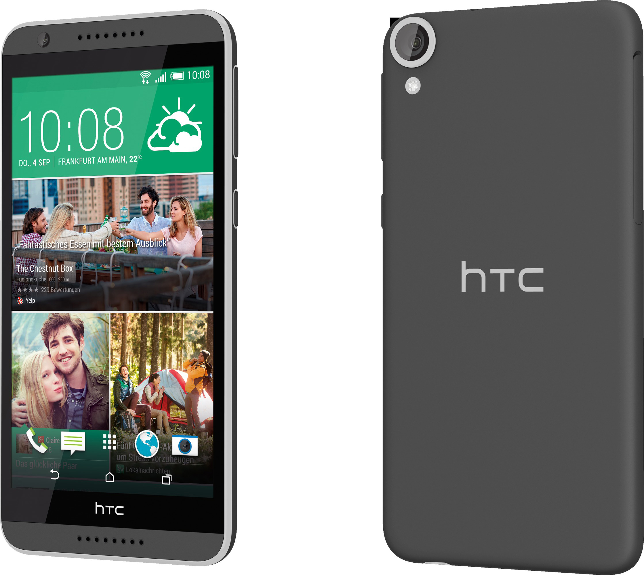 HTC Desire 820 16 GB Grau