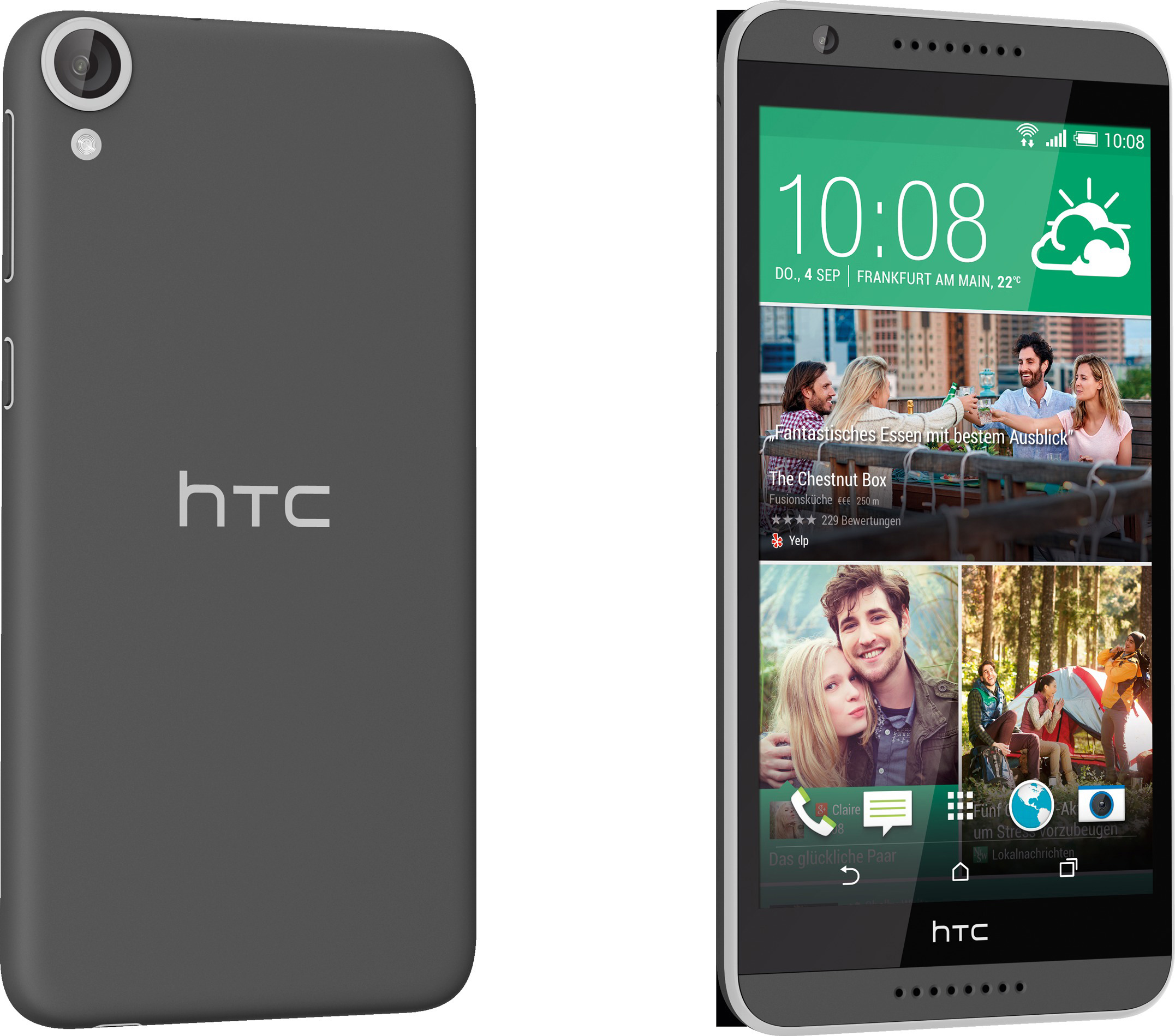 HTC Desire 820 16 GB Grau