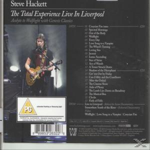 Hackett Live Total - The - Experience (CD) In Steve Liverpool