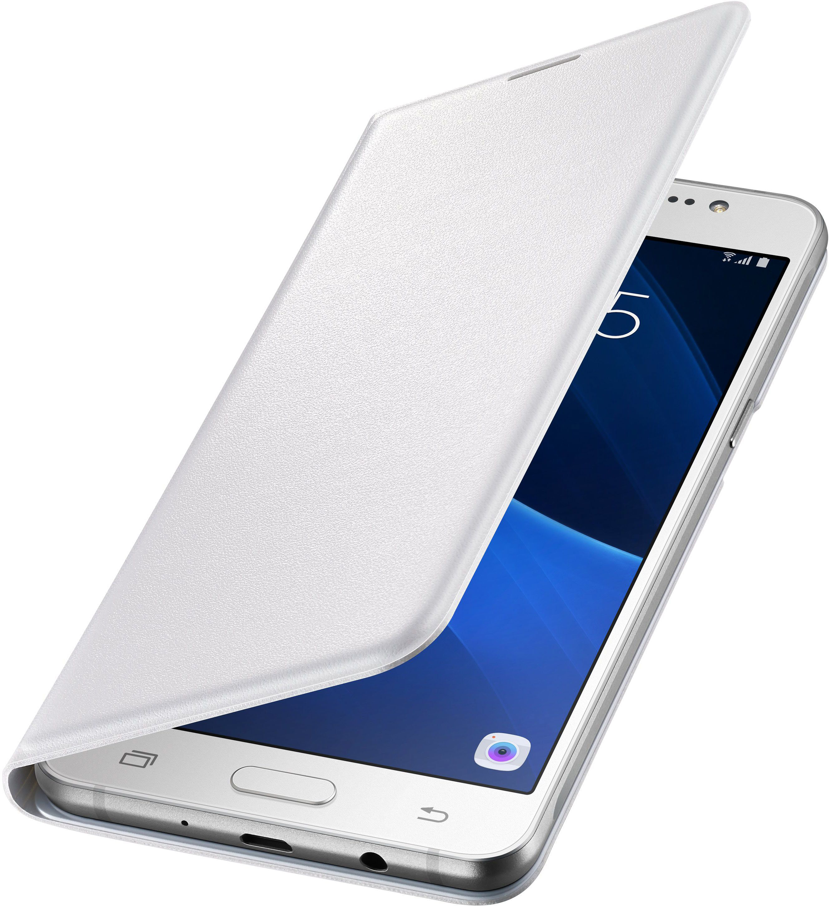 SAMSUNG EF-WJ510, Bookcover, Samsung, Galaxy J5 (2016), Weiß