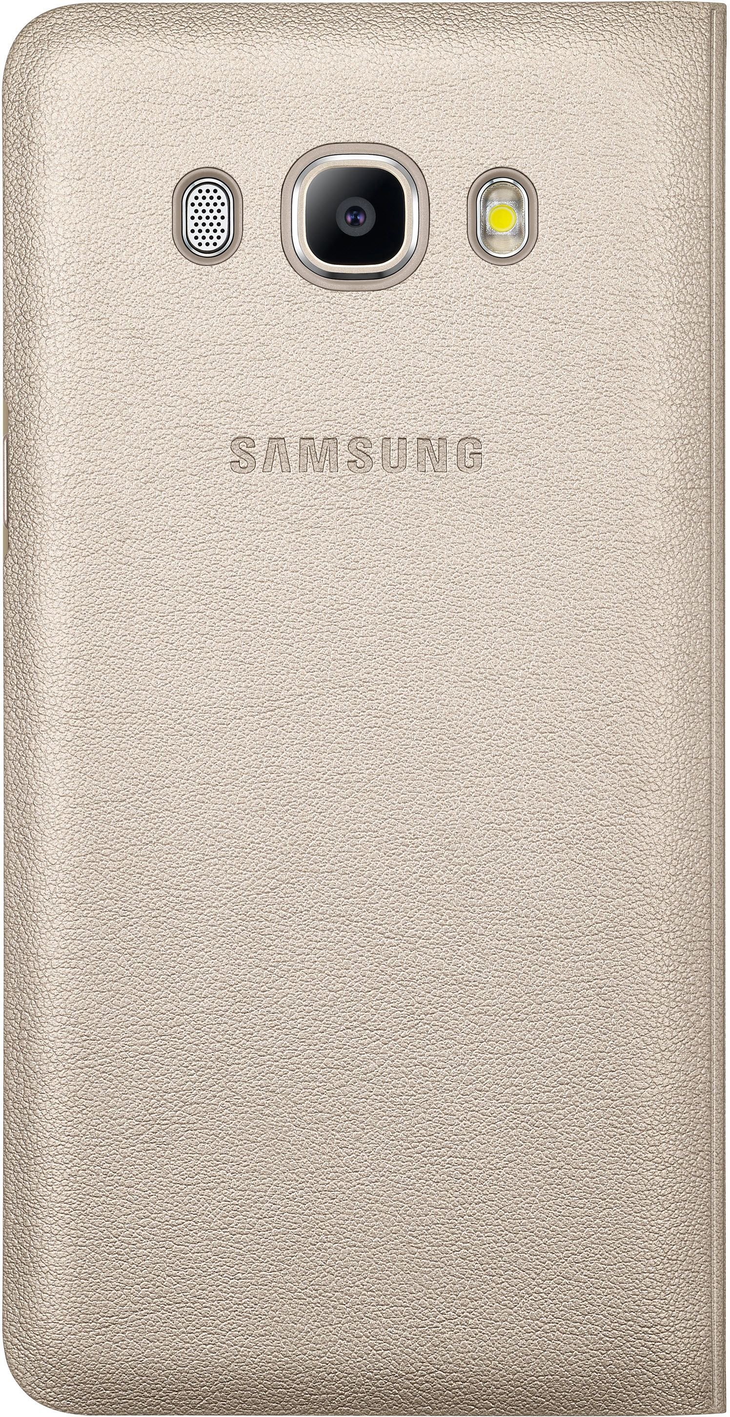 SAMSUNG EF-WJ510PFEGWW, Bookcover, Samsung, Galaxy J5 (2016), Gold