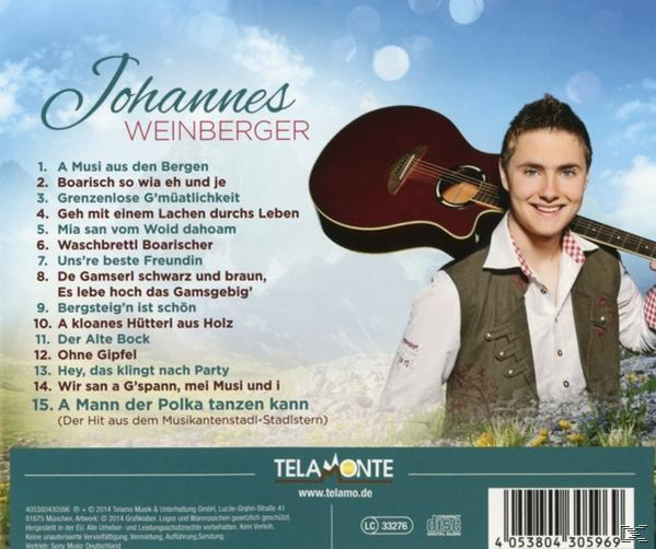 Johannes Weinberger - A Mann Der Polka Tanzen Kann  - (CD)