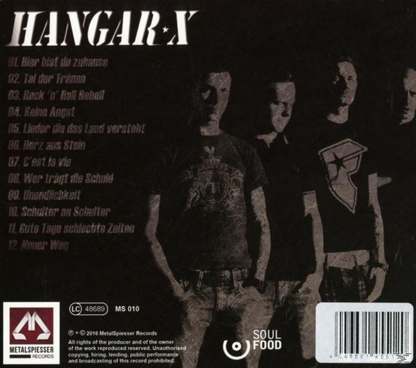 Hangar X - Rocknroll Rebell (Re-Release)  - (CD)