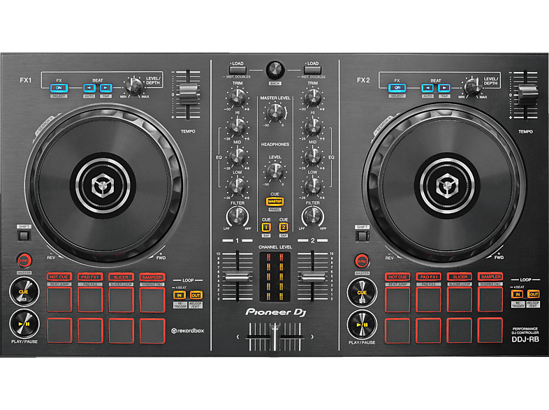 PIONEER DJ DDJ-RB DJ-Controller, Schwarz | MediaMarkt