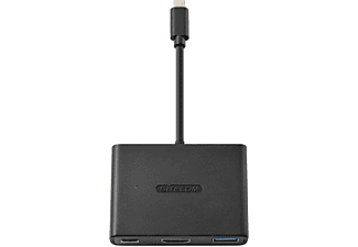 SITECOM CN-365 USB-C naar USB + HDMI + USB-C Adapter