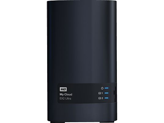 WESTERN DIGITAL My Cloud EX2 Ultra - NAS (HDD, 16 TB, Anthrazit)