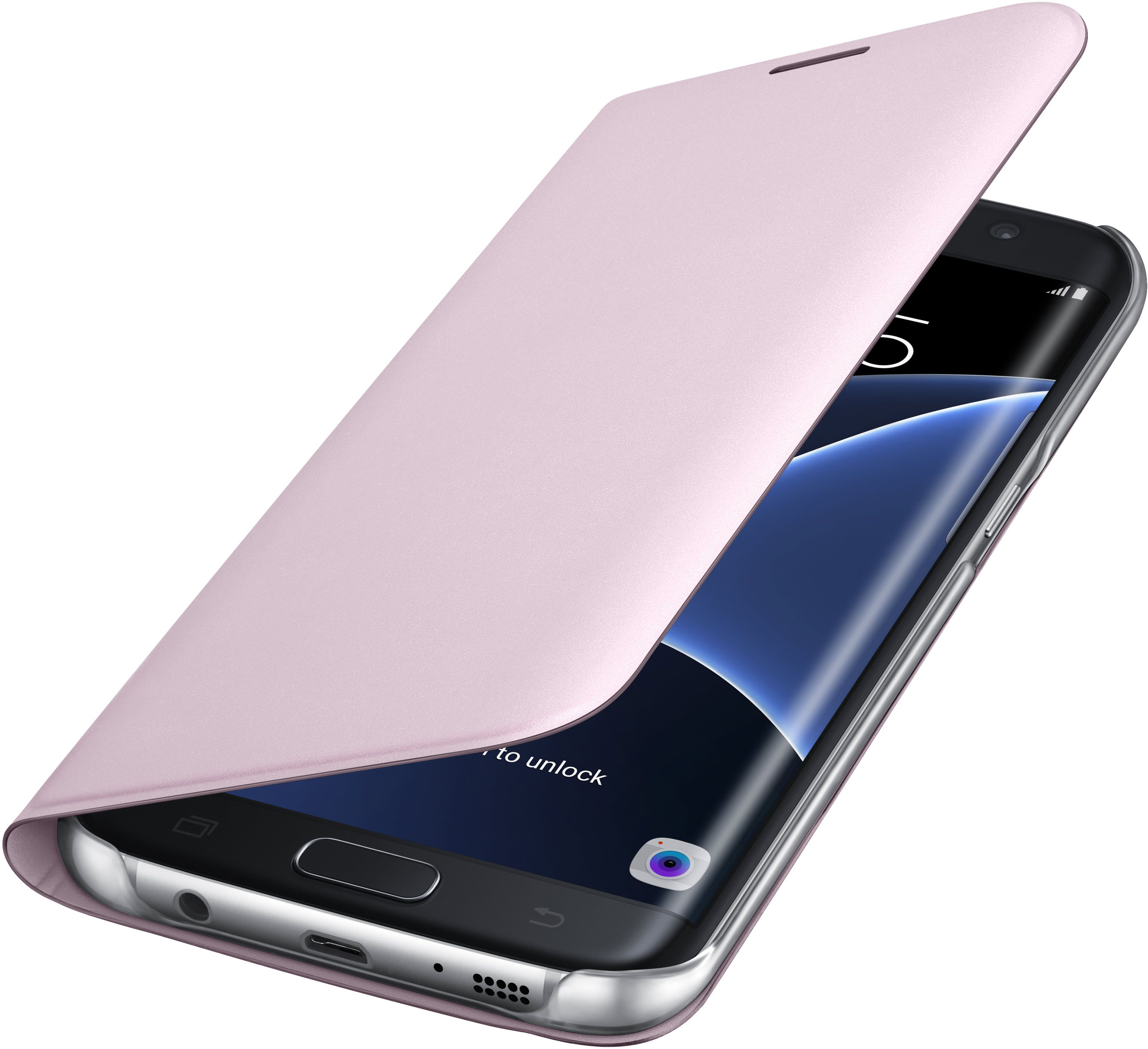 SAMSUNG EF-WG935, Bookcover, Samsung, Galaxy S7 Edge, Rosa