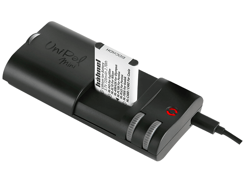 Hähnel Universal Ladegerät Unipal Mini für 3.6V / 3.7V und 7.2V / 7.4 V Li-Ionen Akkus — Foto 3 von 5