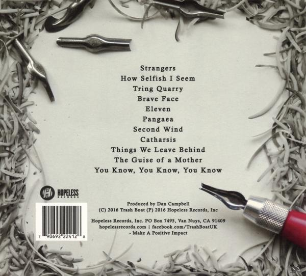 Trash Boat - Nothing I Write You Can Change What You've Been Through  - (CD)