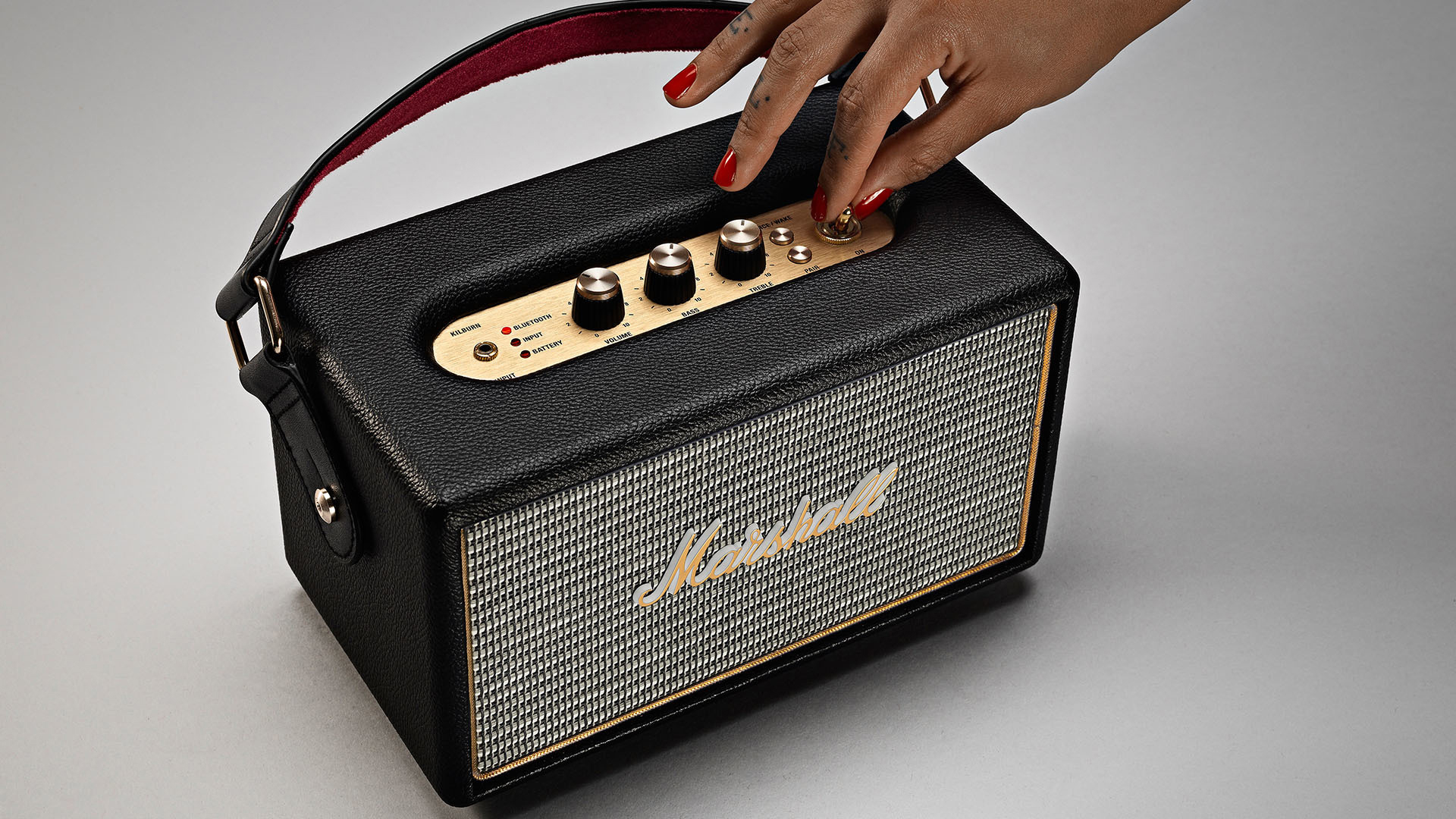 MARSHALL Kilburn Bluetooth Lautsprecher, Schwarz