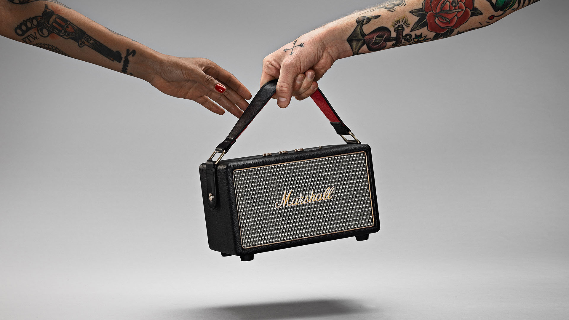 MARSHALL Kilburn Bluetooth Lautsprecher, Schwarz
