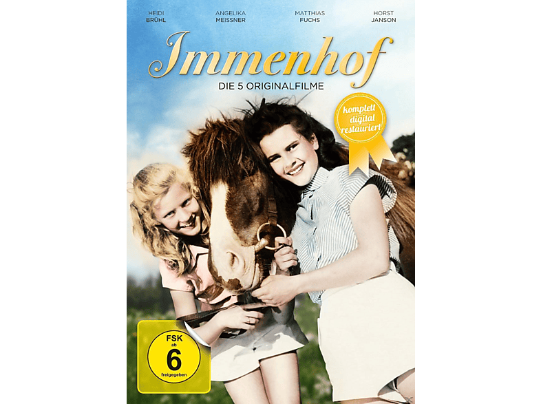 DVD Die 5 - Originalfilme Immenhof