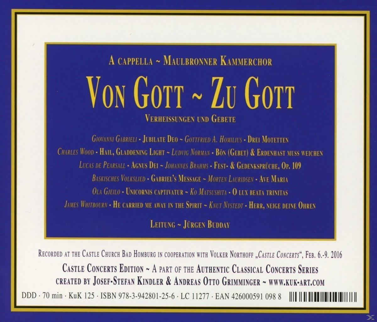 Maulbronner Kammerchor - Von Gott - Zu Gott  - (CD)