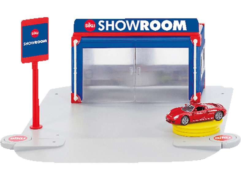 SIKU WORLD Autohaus / Showroom Spielzeug, Mehrfarbig