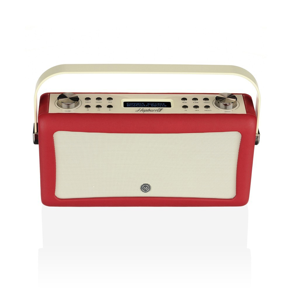 VQ Hepburn MKII Digitalradio, Digital Radio, DAB+, DAB, Rot