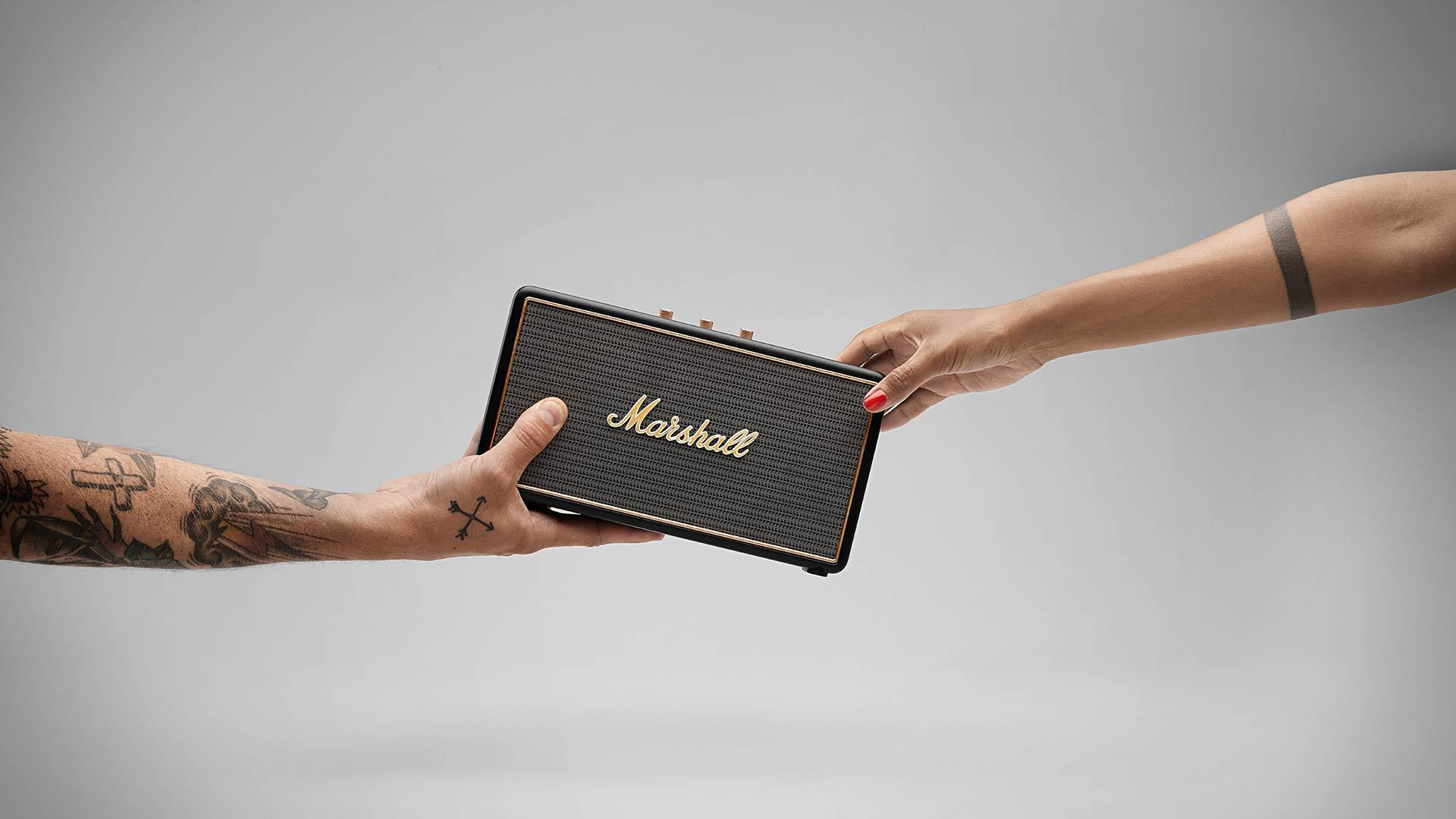 MARSHALL Stockwell Bluetooth Lautsprecher, Schwarz