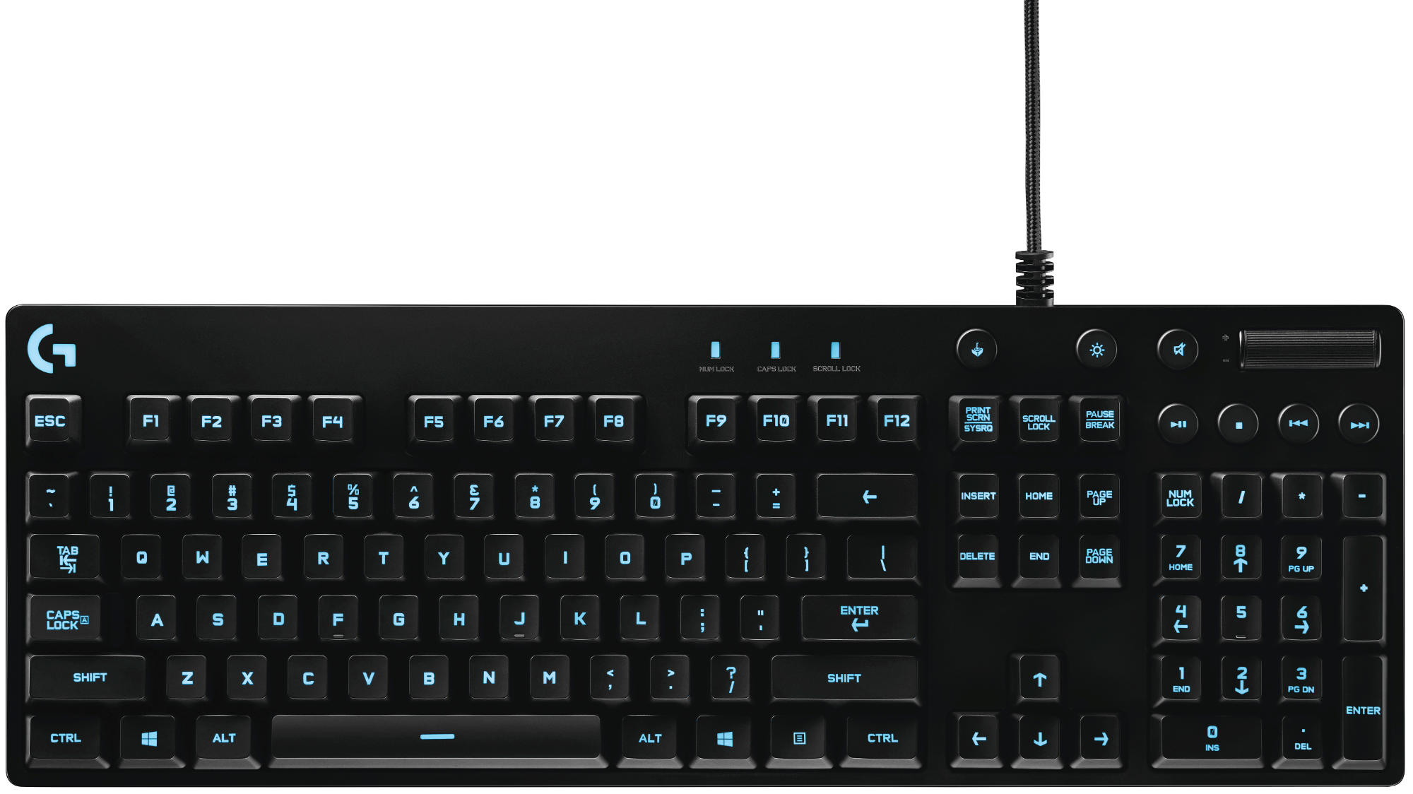 LOGITECH G810 Orion Spectrum, Gaming Tastatur, Mechanisch, Logitech Romer G, kabelgebunden, Schwarz