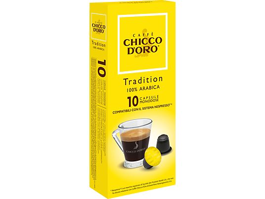 CAFFE CHICCO Caffe Tradition 100 % Arabica - Capsules de café