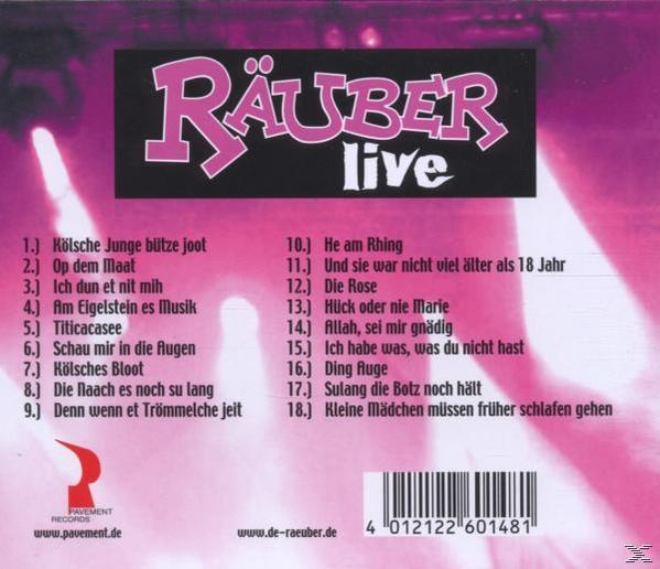 Die Räuber - Live  - (CD)