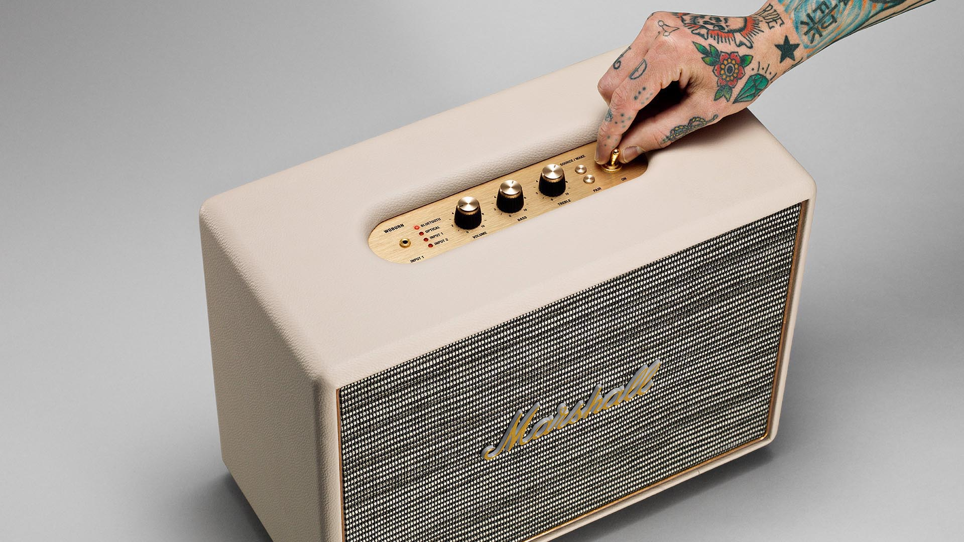 MARSHALL Woburn Bluetooth Lautsprecher, Cream