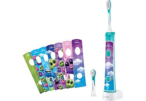 PHILIPS Sonicare For Kids HX6322/04 Elektrische Kinderzahnbürste Blau Elektrische  Kinderzahnbürste, Blau kaufen | SATURN