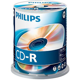 PHILIPS Pack 100 CD-R80 700 MB 52 x (BEEHIVE)