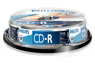 PHILIPS 10 Pack CD-R 700 MB 52 x (CR7D5NB10)
