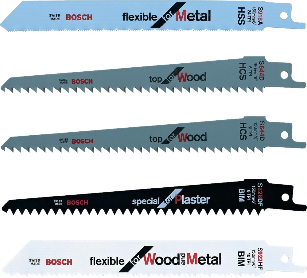 BOSCH KEO 5 részes fűrészlap készlet (F016800307)