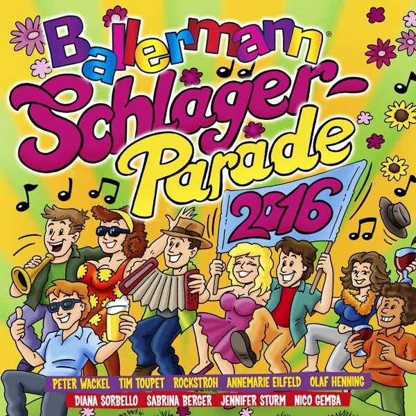 VARIOUS - Ballermann Schlagerparade 2016  - (CD)