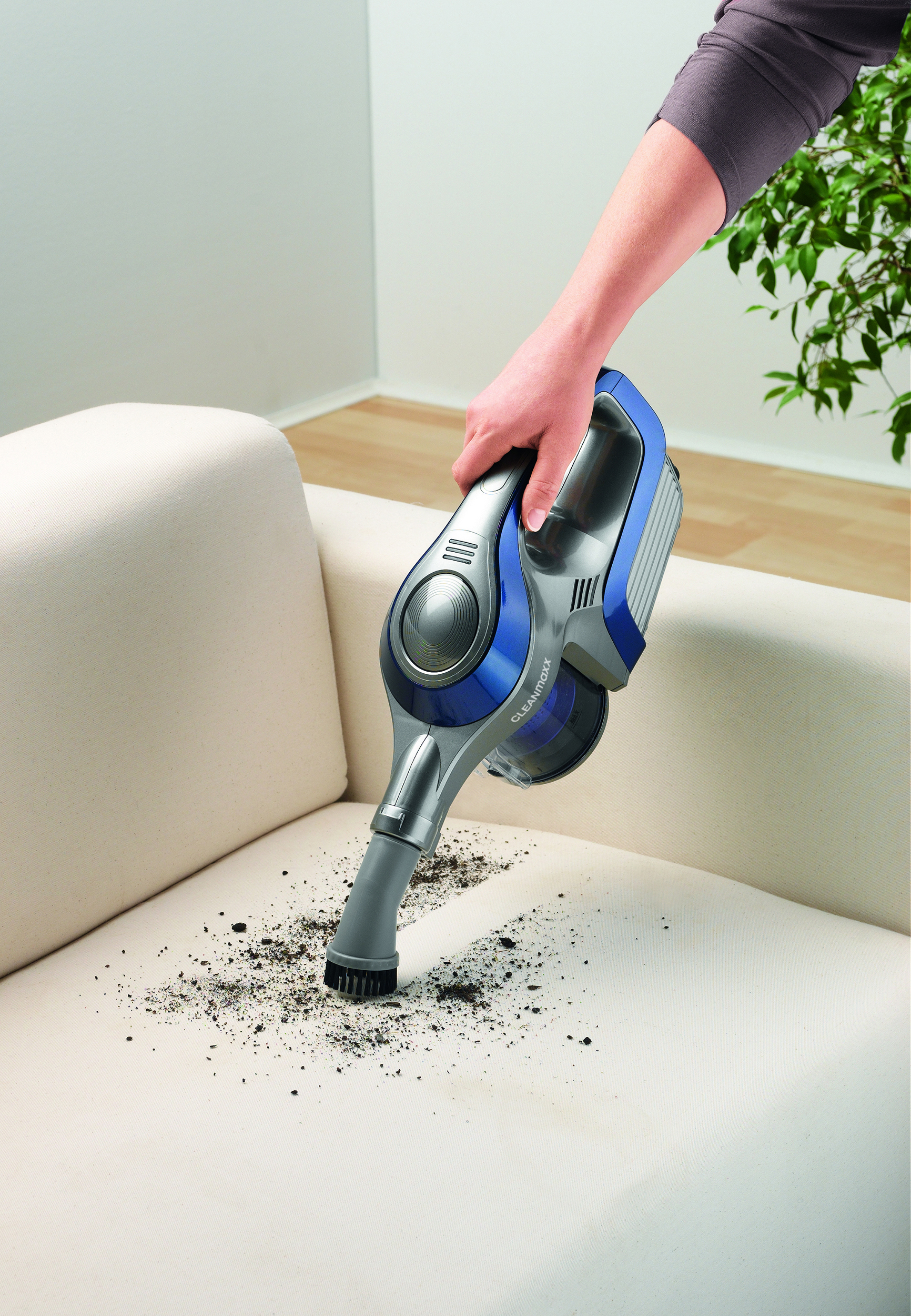 CLEANMAXX 9847 Zyklon Sensation  Handstaubsauger, Akkubetrieb, 150 Watt