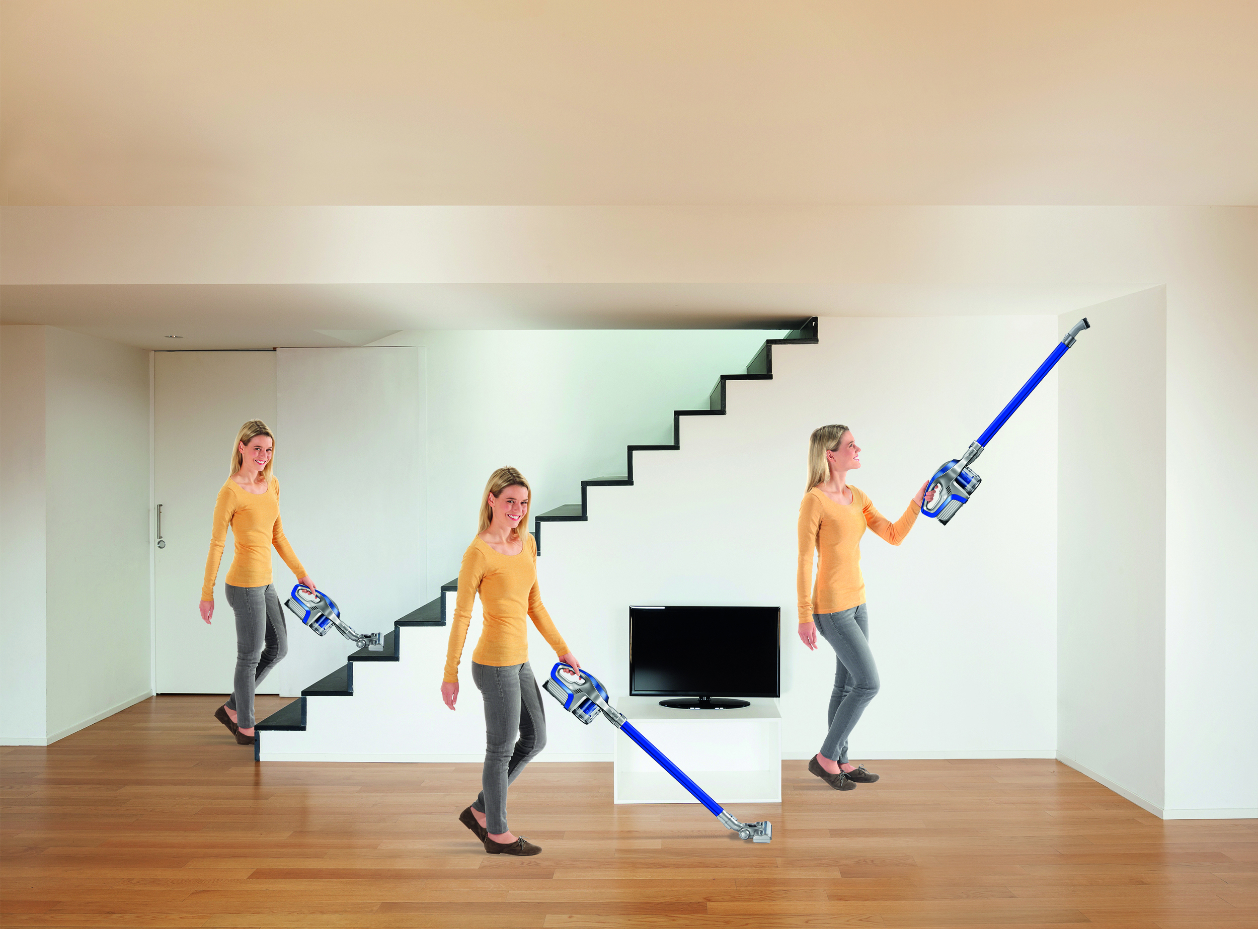 CLEANMAXX 9847 Zyklon Sensation  Handstaubsauger, Akkubetrieb, 150 Watt