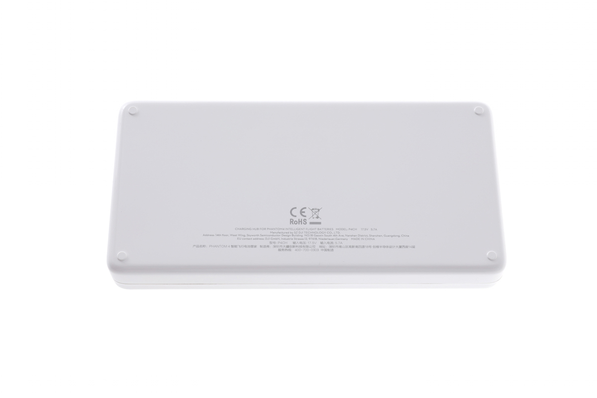 DJI 15255 Phantom 4 Akkuladestation Weiß