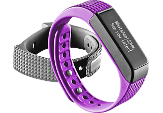 CELLULARLINE Cellular Line EasyFit Touch, viola/nero - Smartband (Nero/rosa)