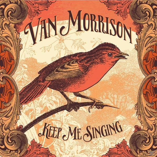 Albumcover mit Vogel auf Ast und dem Text 'Van Morrison'.
