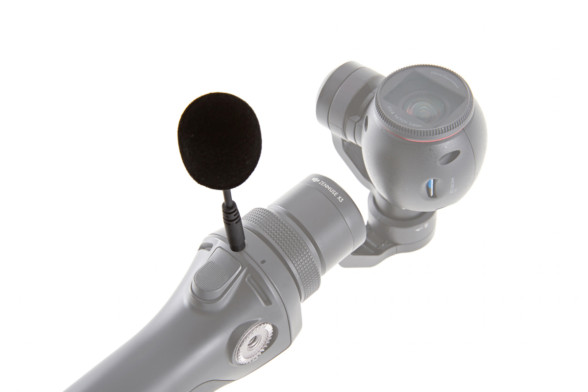 DJI OSMO FM-15 Flexi, Mikrofon, Schwarz